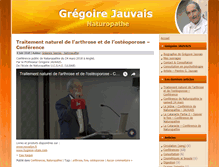 Tablet Screenshot of naturopathe-jauvais.com